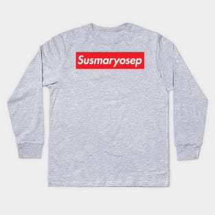 Susmaryopep - Funny Filipino Meme graphics design Kids Long Sleeve T-Shirt